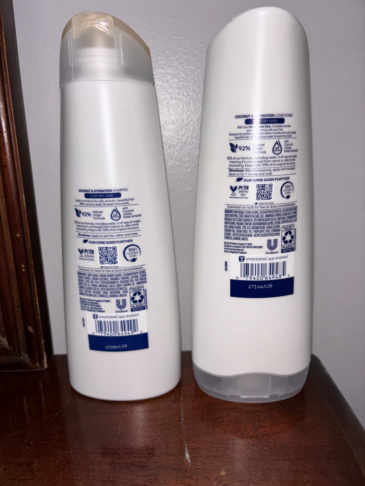 Dove Shampoo & Conditioner