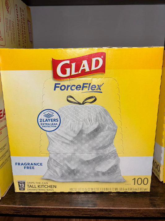 Glad Trash Bags, 100 ct